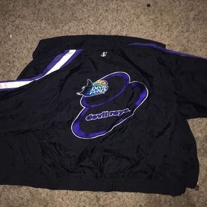 Tampa Bay Devil Rays windbreaker jacket